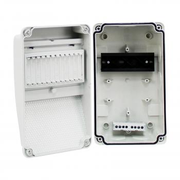 Preview: Stromverteiler Leergehäuse IP66 - 6 Module